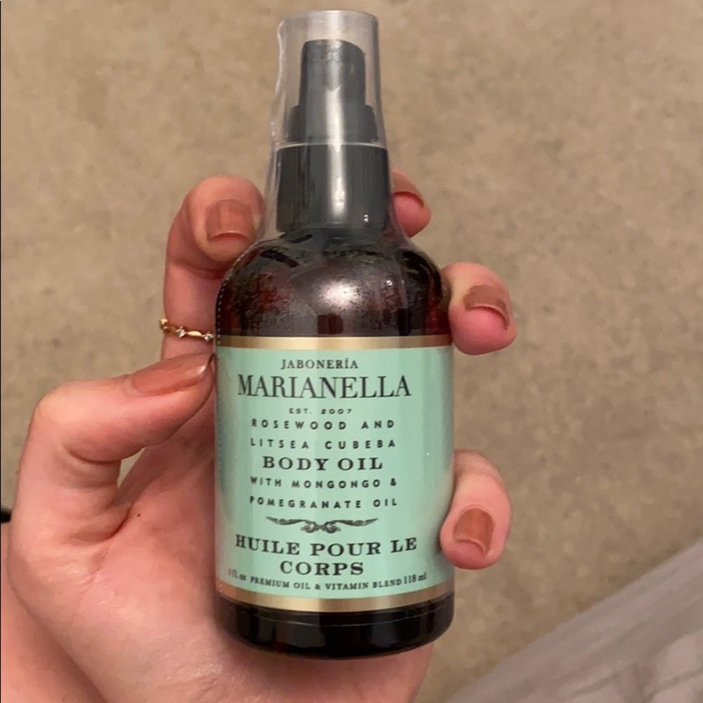 Marianella rosewood & litsea cubeba body oil